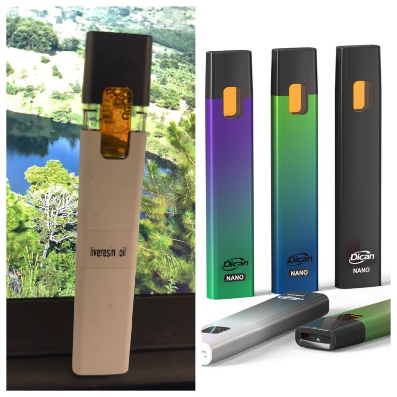 Postless Live Resin Disposable Cannabis Vape Pod by DICAN